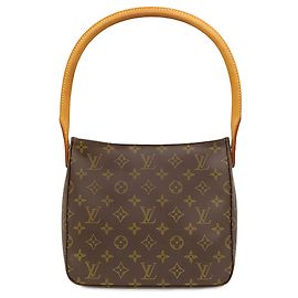 Louis Vuitton Brown Monogram Looping MM