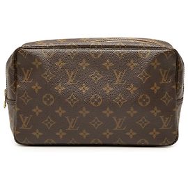Louis Vuitton Brown Monogram Trousse Toilette 28