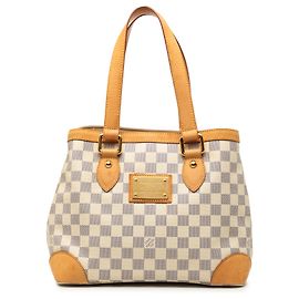 Louis Vuitton White Damier Azur Hampstead PM