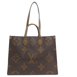 Bolso Tote Louis Vuitton Monogram Reverse OnTheGo GM