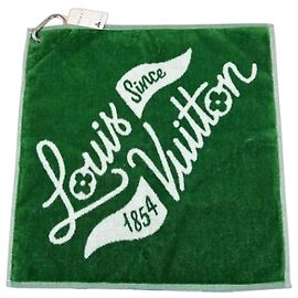Asciugamano sportivo Louis Vuitton verde