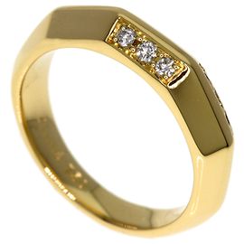 Céline Celine Damen-Diamantring aus 18K Gelbgold