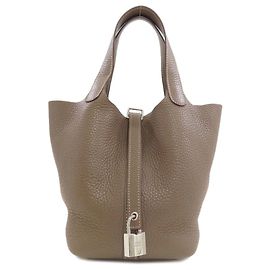 Hermès Hermes Picotin Lock PM Handtasche in Etoupe Gray
