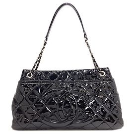 Chanel Matelassé Coco Mark Chain Tote Bag