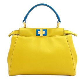 Borsa a mano Fendi Peekaboo Mini