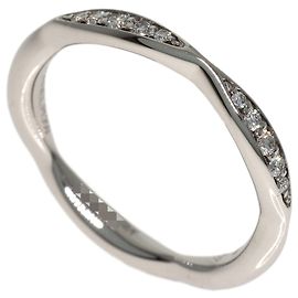 Chanel Half Eternity Diamantring aus Platin