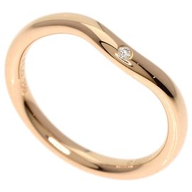 Tiffany & Co. Curved Band 1P Diamond Ring