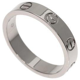 Anillo Mini Love Cartier en oro blanco de 18K