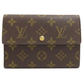 Cartera Louis Vuitton Monogram Tri-fold