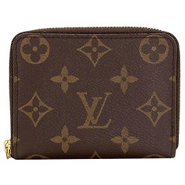 Portamonete Zippy in tela Monogram Louis Vuitton