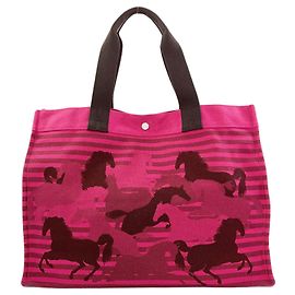 Hermès Hermes Chevaux En Tote Bag