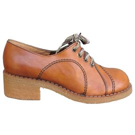 Autre Marque Scarpe Derby Sandra Vintage Anni '70