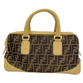 Bolsa Fendi Zucca em nylon e canvas