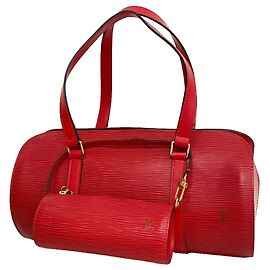Sac à main Louis Vuitton Epi Soufflot