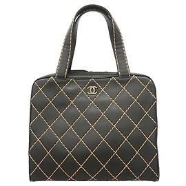 Bolso Tote Chanel Wild Stitch de piel