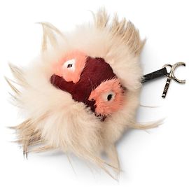 Fendi Bugs Monster Fur Keychain Bag Charm