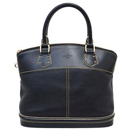 BORSA A MANO LOUIS VUITTON LOCKIT PM M91888 PELLE SUHALI NERA