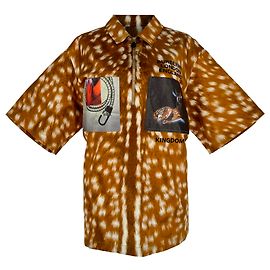 Burberry Bambi Oversized Polo aus multicolore Baumwolle