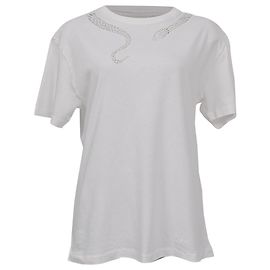 T-shirt Chloé com estampado gráfico em algodão branco