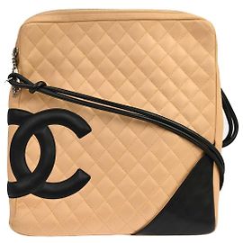 Borsa a tracolla Chanel Cambon in pelle di vitello