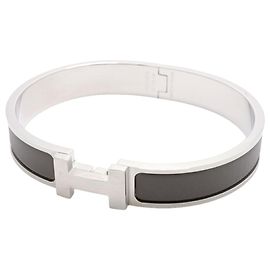 Hermès Bracciale rigido Hermes Click HH Metal
