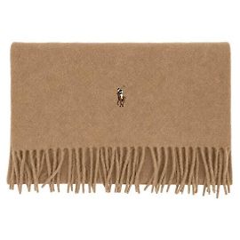 Ralph Lauren Schal aus Schurwolle braun
