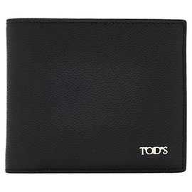 Tod's Portafoglio bi-fold logo argento Nero UGA