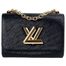 Louis Vuitton Borsa a tracolla Epi Twist Chain PM Nero
