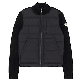 Moncler Daunen-Cardigan mit Reißverschluss