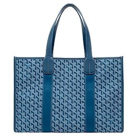 Goyard Billet Tote Bag MM Blau