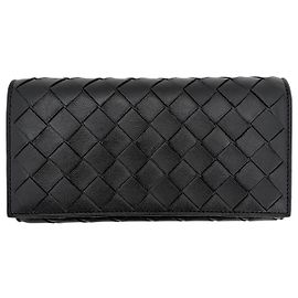 Bottega Veneta Portafoglio lungo con patta Intrecciato