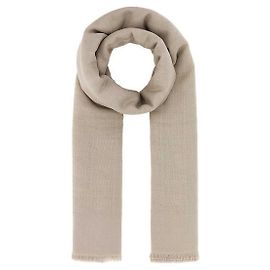 Fendi Bufanda Chal de Jacquard Gris Paloma