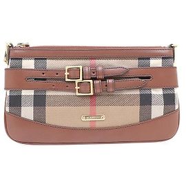 Burberry Borsa a spalla e crossbody con motivo a quadri