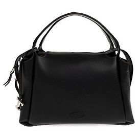 Tod's Borsa Tote Intramontabile in Pelle con Manici Superiori