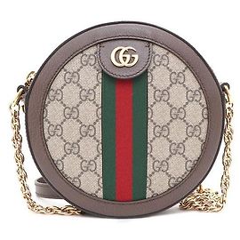 Gucci Borsa a tracolla e spalla Mini GG Round Chain