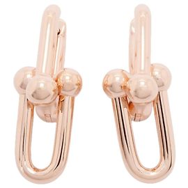 Orecchini a lobo Tiffany & Co. in oro rosa 18K