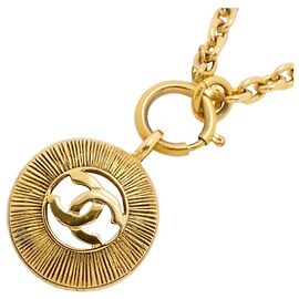 Chanel vergoldete Halskette
