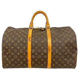 Louis Vuitton Monogram Keepall 50 Boston Tasche