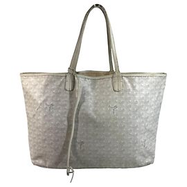 Goyard Saint Louis PM Schultertasche in White