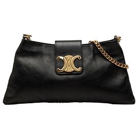 Céline Celine Triomphe Schultertasche mit Kette