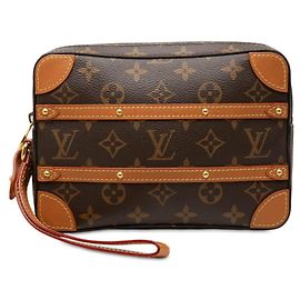 Louis Vuitton Monogram Legacy Soft Trunk Pochette Clutch Bag
