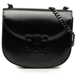 Céline Celine Triomphe Bezas Claire Schultertasche mit Kette