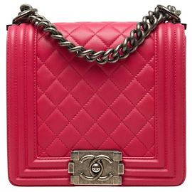 Borsa a tracolla Chanel Boy Coco Mark Chain