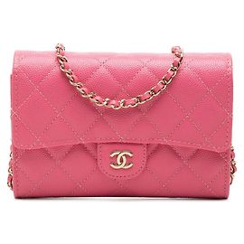 Bolso de hombro cartera Chanel Matelassé Coco Mark Chain