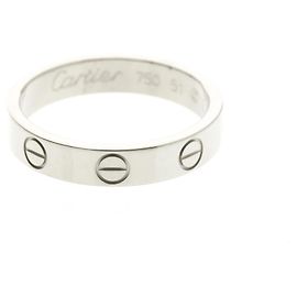 Anello Cartier Love Band in oro bianco 18K