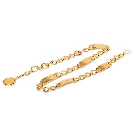 Ceinture à chaîne plaquée or Chanel