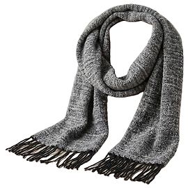 Missoni Wollmischung Schal Grau