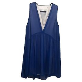Sandro dunkelblaues Kleid