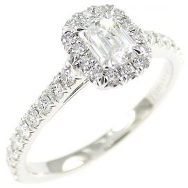 Anillo alianza Tiffany & Co. Soleste corte esmeralda
