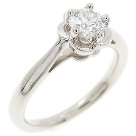 Anello Chanel Camélia in platino e diamante